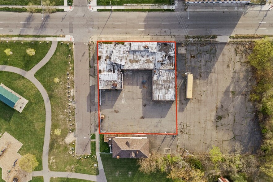 8500 14th St, Detroit, MI for sale - Aerial - Image 2 of 12