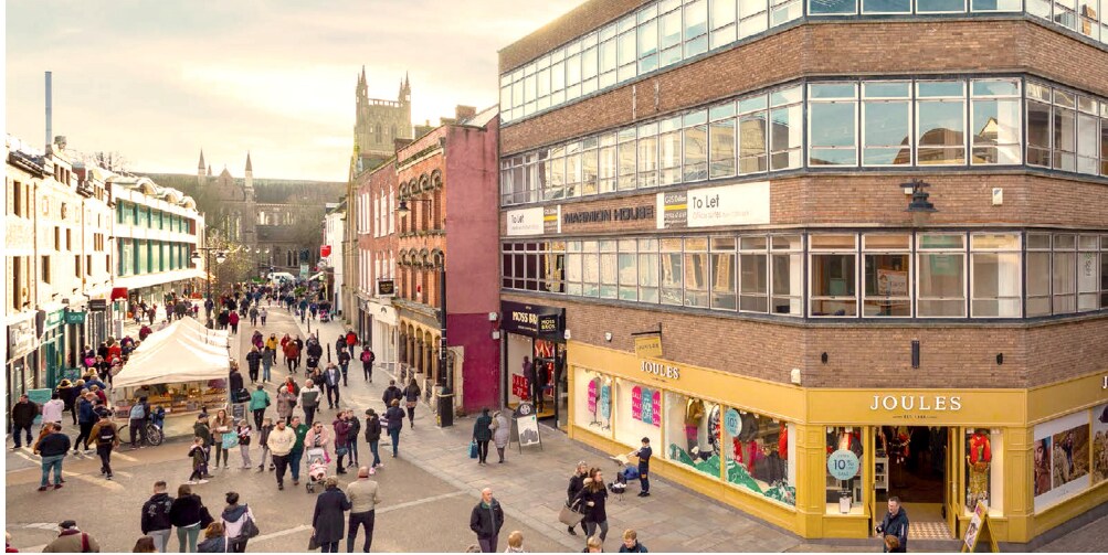 91-93 High St, Worcester to rent Building Photo- Image 1 of 3