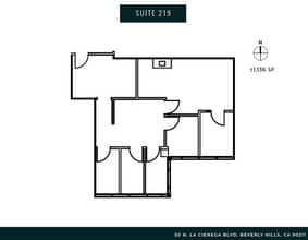 50 N La Cienega Blvd, Beverly Hills, CA to rent Floor Plan- Image 1 of 1