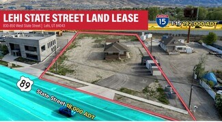 More details for 830-850 W State St, Lehi, UT - Land to Rent