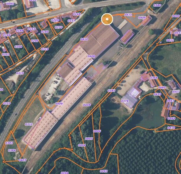 Light Industrial in Saint-Florentin for sale - Site Plan - Image 3 of 7
