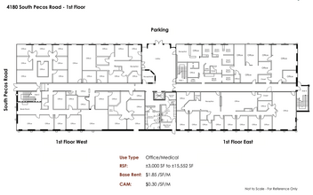 4160 S Pecos Rd, Las Vegas, NV for rent Floor Plan- Image 1 of 1