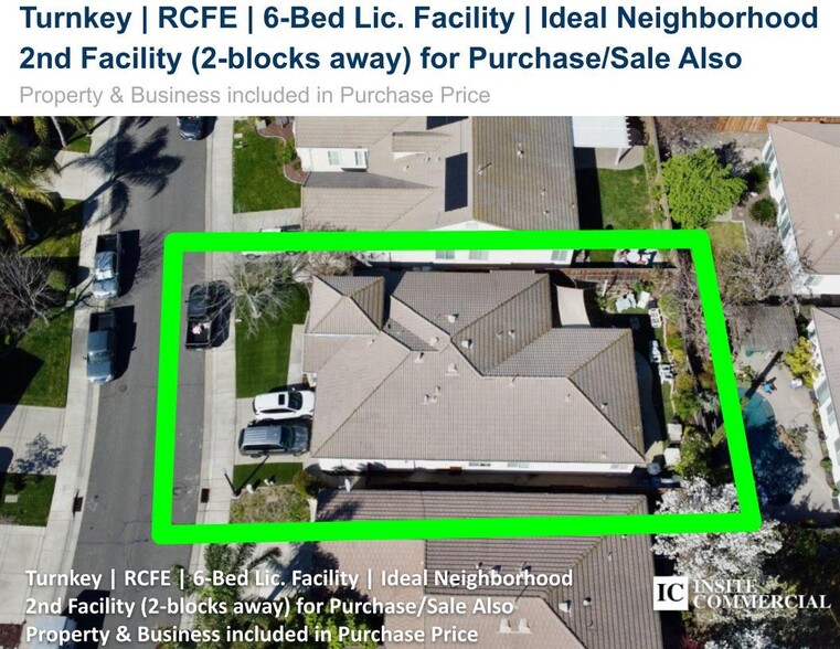 12-Bed Lic | RCFE | RE & Biz portfolio of 2 properties for sale on LoopNet.co.uk - Aerial - Image 2 of 2