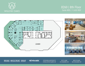 8260-8280 Willow Oaks Corporate Dr, Fairfax, VA for rent Floor Plan- Image 2 of 6