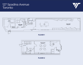 125-127 Spadina Ave, Toronto, ON for rent Floor Plan- Image 1 of 1