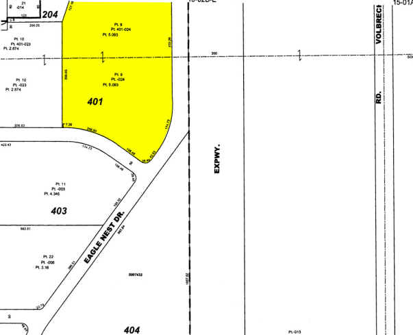 3540 Eagle Nest Dr, Crete, IL for sale - Plat Map - Image 2 of 2