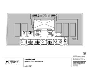 350 N Clark St, Chicago, IL to rent Floor Plan- Image 2 of 11