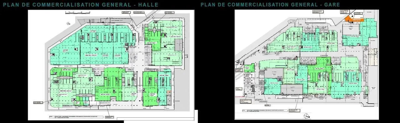 Industrial in Paris to rent Floor Plan- Image 1 of 5