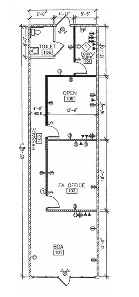 928 S Main St, Fond Du Lac, WI for rent - Floor Plan - Image 2 of 3