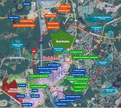 120 Highland Center Dr, Columbia, SC - aerial  map view