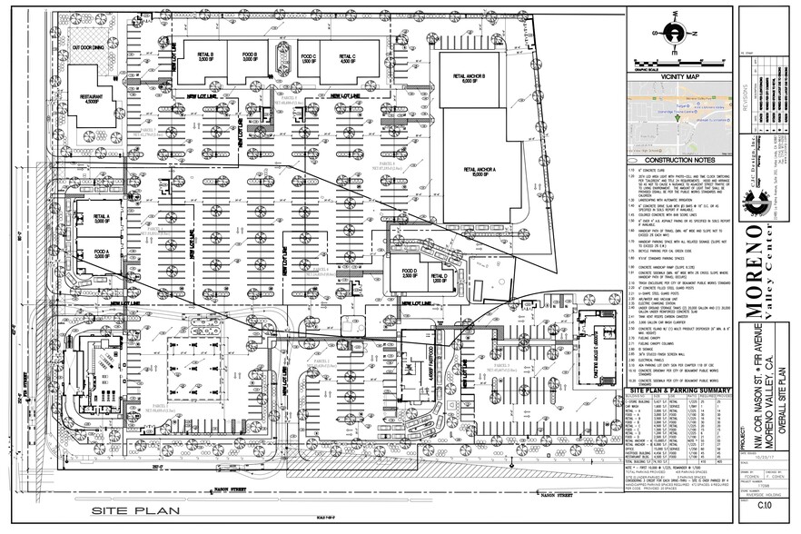 SWC 60 Freeway & Nason St, Moreno Valley, CA for rent - Site Plan - Image 2 of 2