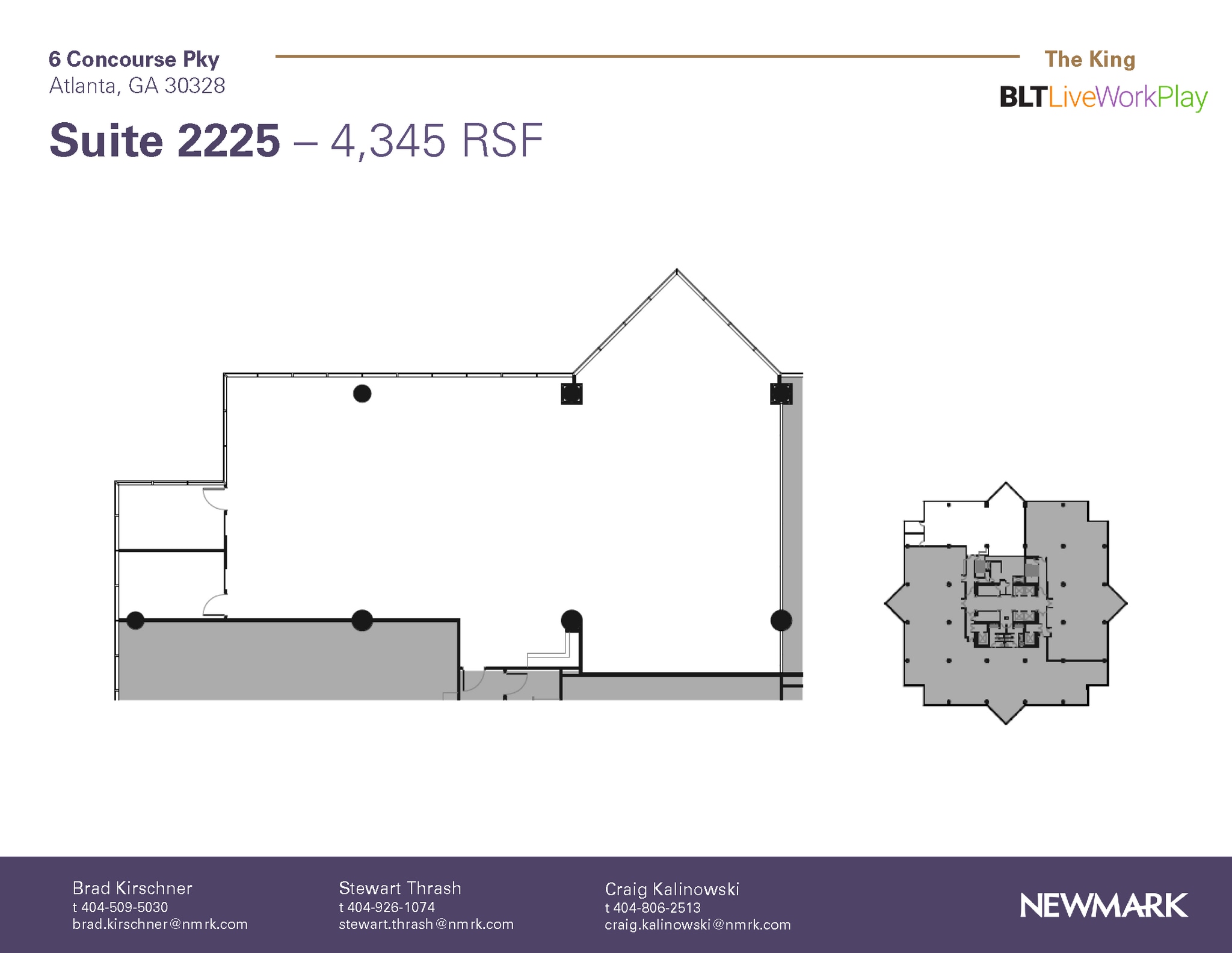 6 Concourse Pky NE, Atlanta, GA to rent Floor Plan- Image 1 of 1
