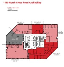 1110 N Glebe Rd, Arlington, VA for rent Floor Plan- Image 1 of 1