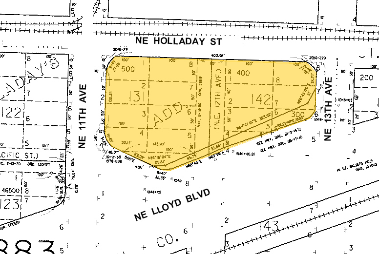 1201 NE Lloyd Blvd, Portland, OR for rent - Plat Map - Image 2 of 27