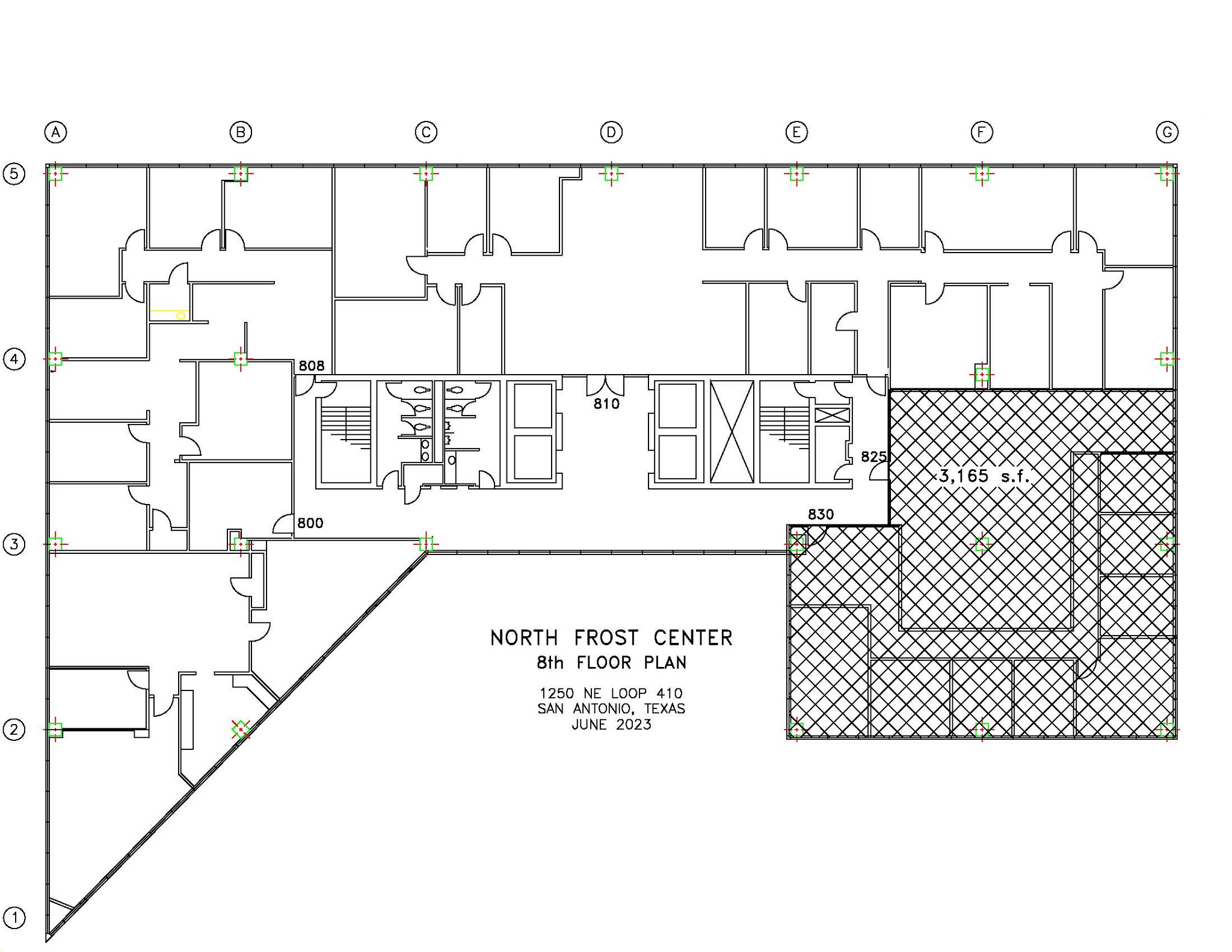 1250 NE Loop 410, San Antonio, TX for rent Typical Floor Plan- Image 1 of 2