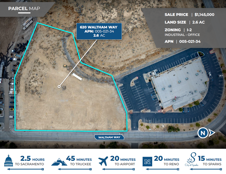 620 Waltham Way, Sparks, NV for sale - Building Photo - Image 2 of 3