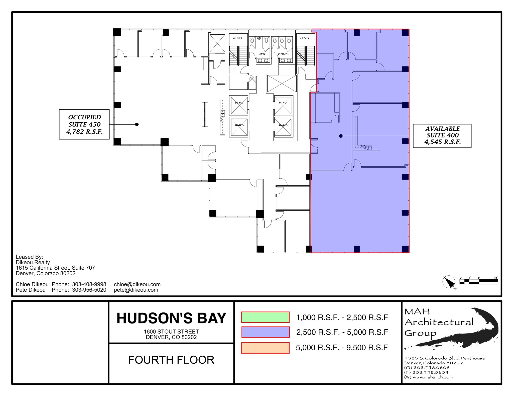 1600 Stout St, Denver, CO for rent Site Plan- Image 1 of 1