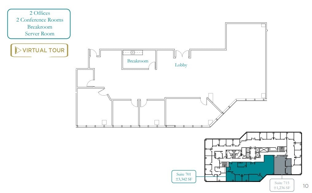 1 Almaden Blvd, San Jose, CA to rent Floor Plan- Image 1 of 1