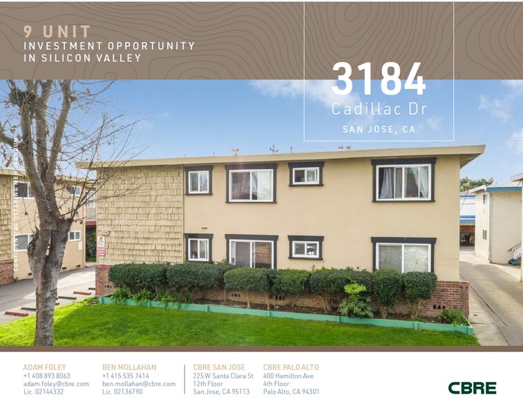 3184 Cadillac Dr, San Jose, CA for sale - Building Photo - Image 1 of 1