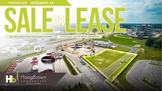 More details for 1701 Visions Ave, Jonesboro, AR - Land to Rent