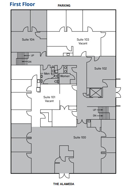 1600 The Alameda, San Jose, CA for sale Floor Plan- Image 1 of 1