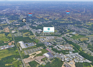 6044 W Highway 74, Indian Trail, NC - aerial  map view