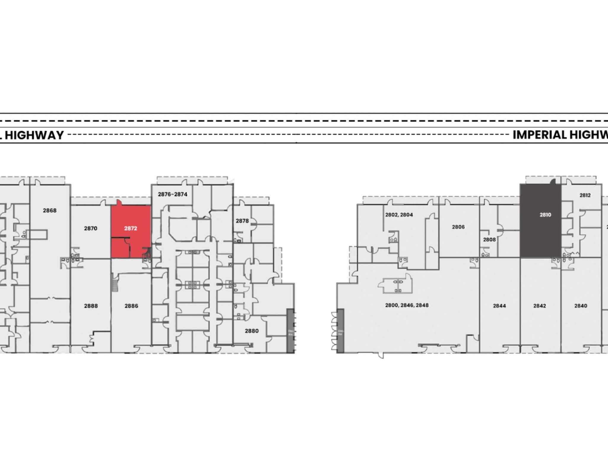 2800-2824 E Imperial Hwy, Brea, CA to rent Site Plan- Image 1 of 1