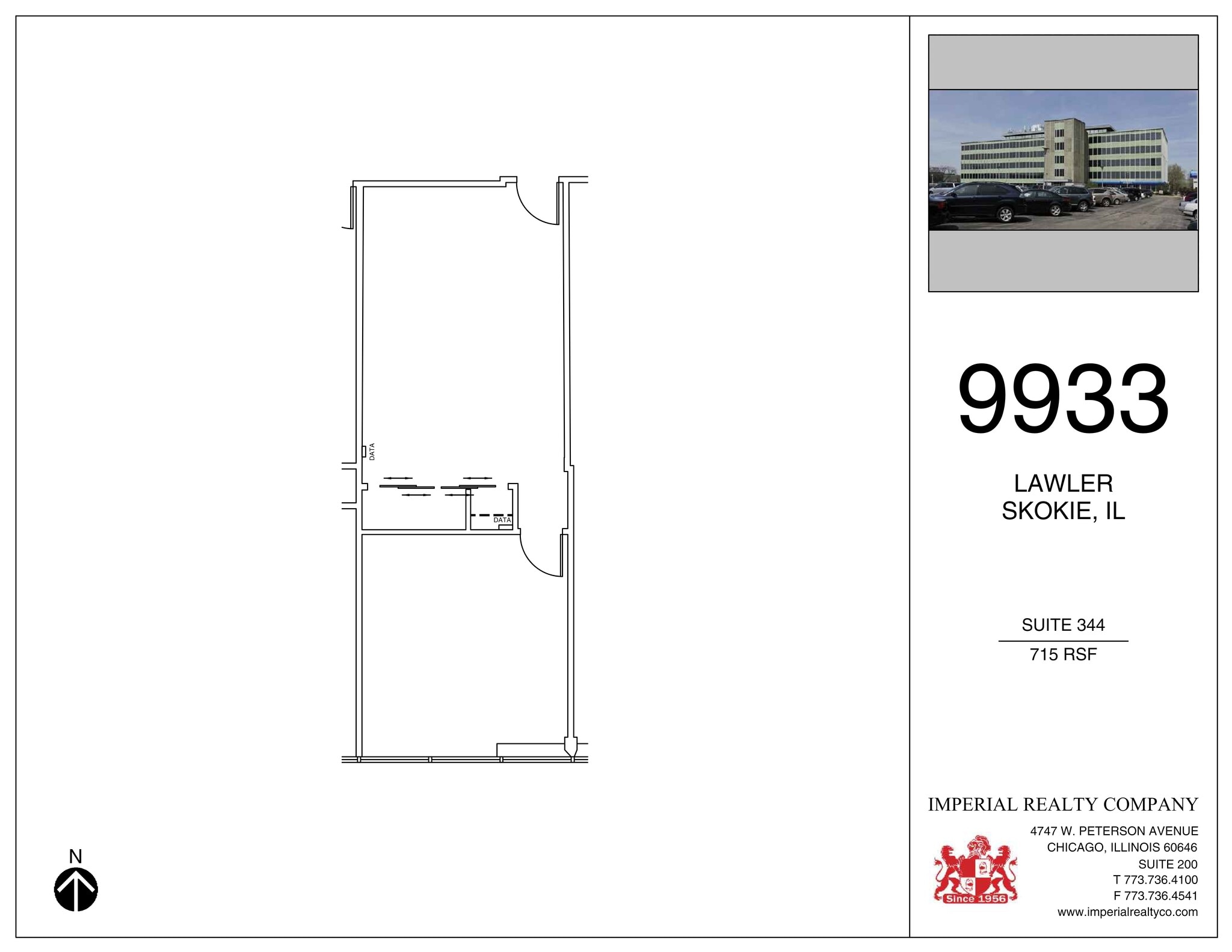 9933 Lawler Ave, Skokie, IL for rent Site Plan- Image 1 of 3