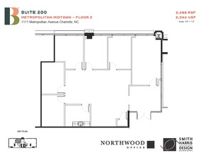 1111 Metropolitan Ave, Charlotte, NC for rent Floor Plan- Image 1 of 1