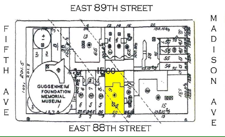 11 E 88th St, New York, NY for rent - Plat Map - Image 2 of 6