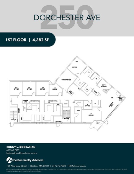 250 Dorchester Ave, Boston, MA for rent - Floor Plan - Image 2 of 5