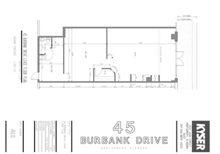 41-71 N Burbank Dr, Montgomery, AL for rent Floor Plan- Image 2 of 2