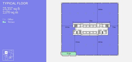 Waterloo Rd, London for rent Floor Plan- Image 2 of 2