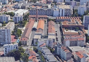 Aubervilliers, SSD - Aerial map view