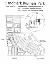 430 S Landmark Ave, Bloomington, IN for rent Site Plan- Image 2 of 2