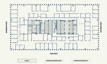 50 California St, San Francisco, CA to rent Floor Plan- Image 1 of 7