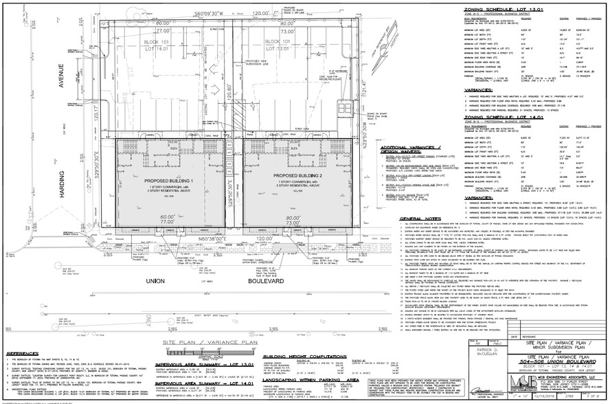 504-506 Union Blvd, Totowa, NJ for rent - Site Plan - Image 3 of 3