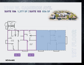 1710 W Cameron Ave, West Covina, CA for rent Floor Plan- Image 1 of 1