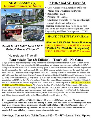 More details for 2150 W 1st St, Fort Myers, FL - Office/Retail for Rent