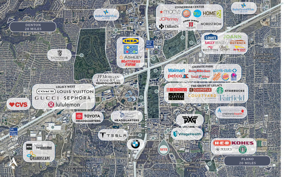 Spring Creek Parkway, Plano, TX for sale - Map - Image 2 of 9