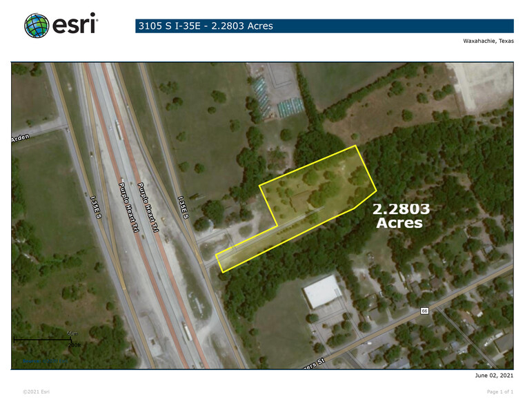 3105 S I-35 E, Waxahachie, TX for sale - Aerial - Image 2 of 2