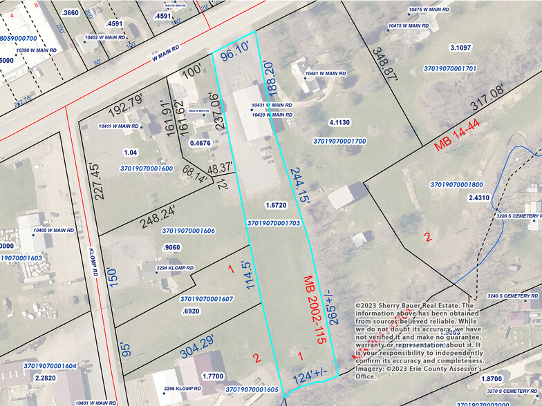 10429 W Main Rd, North East, PA for sale - Plat Map - Image 3 of 27