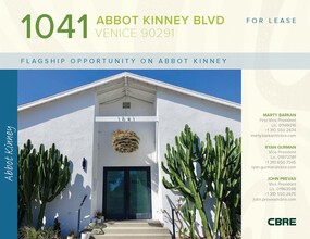 1041 Abbot Kinney Blvd, Venice, CA for rent Building Photo- Image 1 of 16