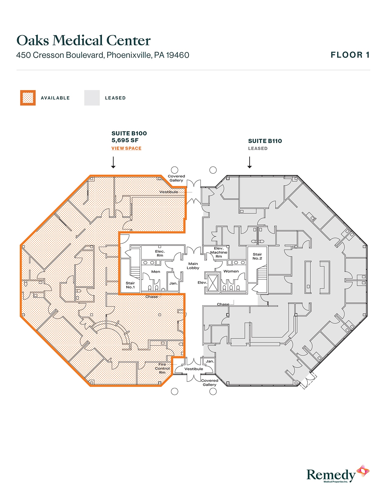 400 Cresson Blvd, Phoenixville, PA to rent Floor Plan- Image 1 of 2