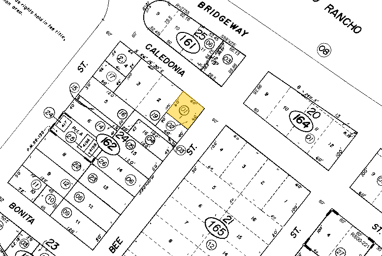 501-503 Caledonia St, Sausalito, CA for rent - Plat Map - Image 2 of 6