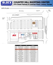 15225 W 87th St, Lenexa, KS for rent Site Plan- Image 1 of 1