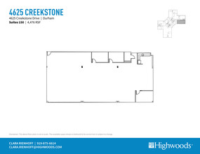 4601 Creekstone Dr, Durham, NC for rent Floor Plan- Image 1 of 1