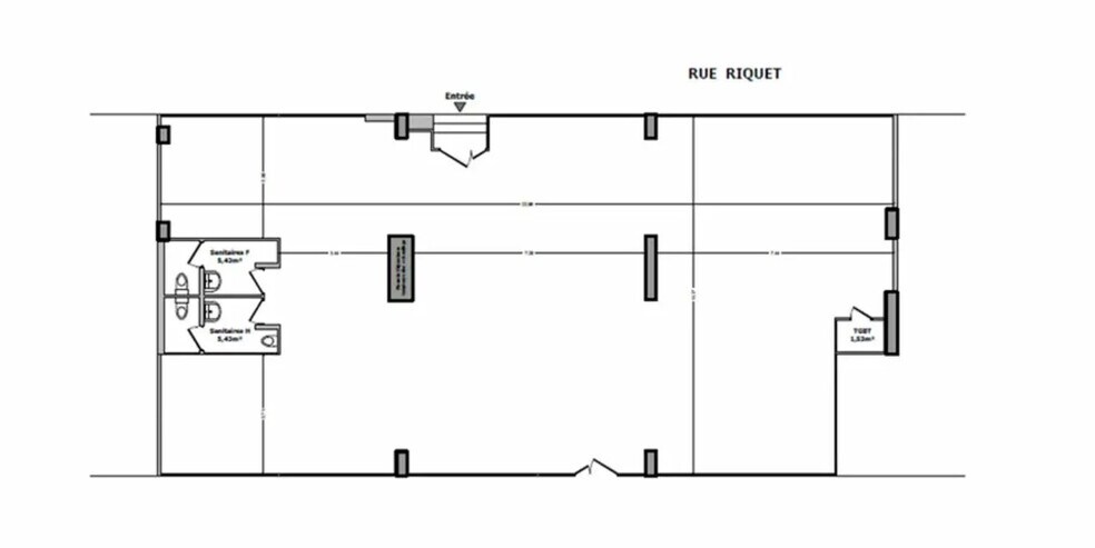 Office in Toulouse to rent - Floor Plan - Image 2 of 2