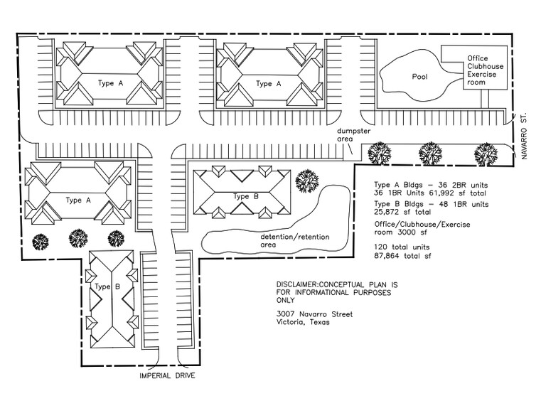 3007 N Navarro St, Victoria, TX for sale - Site Plan - Image 3 of 16