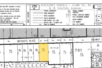 530 W Mesquite Blvd, Mesquite, NV for sale Plat Map- Image 1 of 1